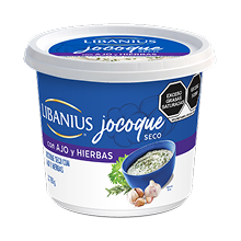 Jocoque con ajo y hierbas